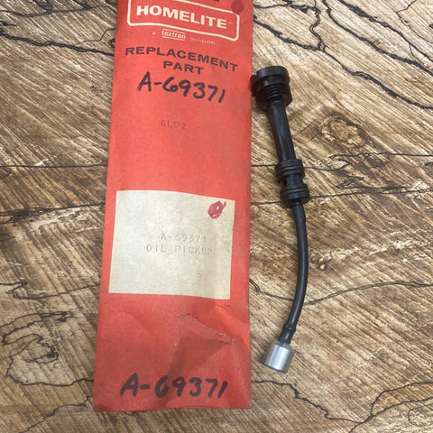 Homelite XL-12 chainsaw oil pickup filter assembly A-69371 new (bin 80)
