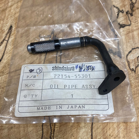 Shindaiwa 360 chainsaw oil pipe assembly 22154-55301 new (shin bin 3)