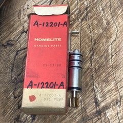 homelite 350, 360 chainsaw adjustable 4 O-ring type oil pump a-12201-A new (HM 2370)