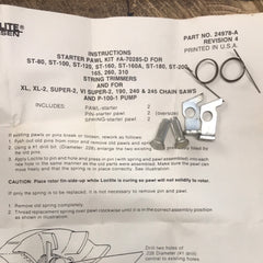 Homelite Super 2 Chainsaw Starter Pawl Kit NEW A-70285-D (HM-2370)