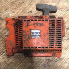 Husqvarna 281 288 Chainsaw Starter Recoil Cover w/ Pulley #2