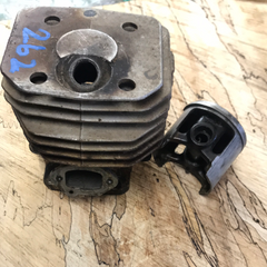 Husqvarna 262xp Chainsaw 48mm Mahle Piston and Cylinder Set Type 2