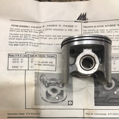 Mcculloch Pro Mac 850 chainsaw piston assembly 92519 NEW (box h)