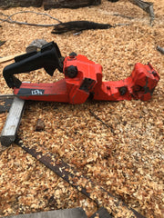 Dolmar 112 fuel tank rear trigger handle assembly #2