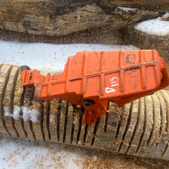 Dolmar 109, 110, ps-540 chainsaw fuel tank rear trigger handle assembly