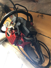 Jonsered Nordfeller Inflatable Wedge Chainsaw and Display 1979