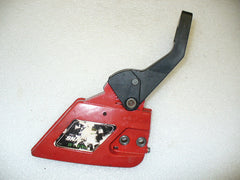 poulan built craftsman chainsaw red clutch cover and brake handle