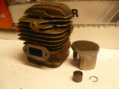 Dolmar PS-7900 Chainsaw 79cc Piston and Cylinder (cracked cooling fins)