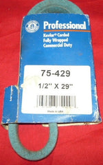 professional mower replacement drive belt 1/2" x 29" part # 75-429(box 514)
