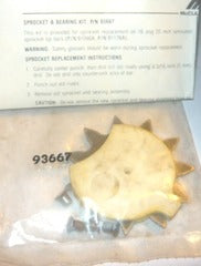 mcculloch chainsaw sprocket and bearing kit PN 93667 (bin 16)