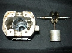 McCulloch Power Mac 310 Chainsaw Piston, Cylinder, Crankshaft, Crank Rod