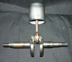 McCulloch Eager Beaver 2.0 Chainsaw Piston, Crankshaft, Connecting Rod +