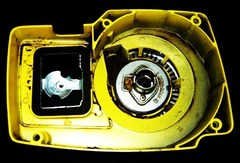 John Deere 60 V Chainsaw Starter and Pulley Assembly #1