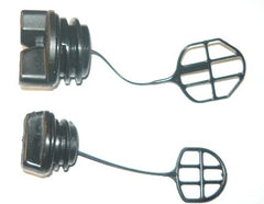 poulan built craftsman chainsaw model # 358.350480 fuel and oil cap set