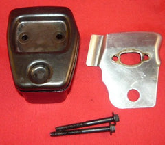 poulan built craftsman chainsaw model # 358.350480 muffler assembly