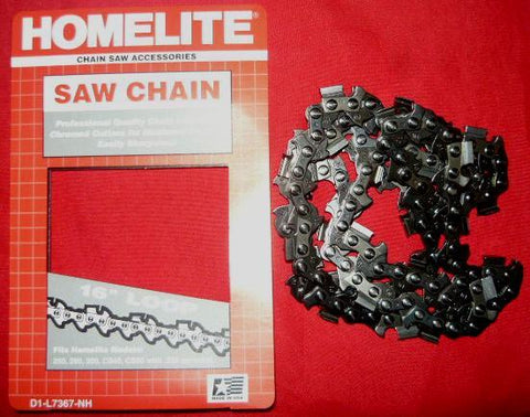 homelite 290, 300 + chainsaw 16" chain loop pn D1-L7367-NH new (box 79)