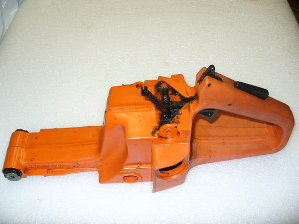 husqvarna 61 266 chainsaw fuel tank rear trigger handle kit with throt