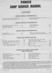 Pioneer Chainsaw downloadable pdf Service Repair Manual