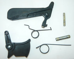 mcculloch sp60 chainsaw throttle trigger, safety for late models