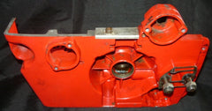 jonsered 49sp chainsaw crankcase tank chassis housing half - right, clutch side