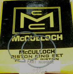 mcculloch chainsaw piston ring set 84982 new (mc box 61)