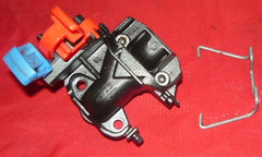 Husqvarna 455 Rancher filter mount control panel complete with switch and choke