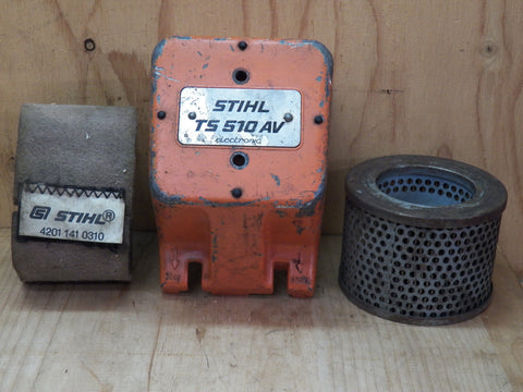 Stihl TS-510 Cut off saw air filter and cover