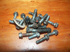 Remington pl-5 chainsaw screw/bolt/nut lot of assorted hardware