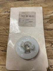 Husqvarna 123L brushcutter starter pulley with spring new OEM 503 96 49-01  (HVB3)