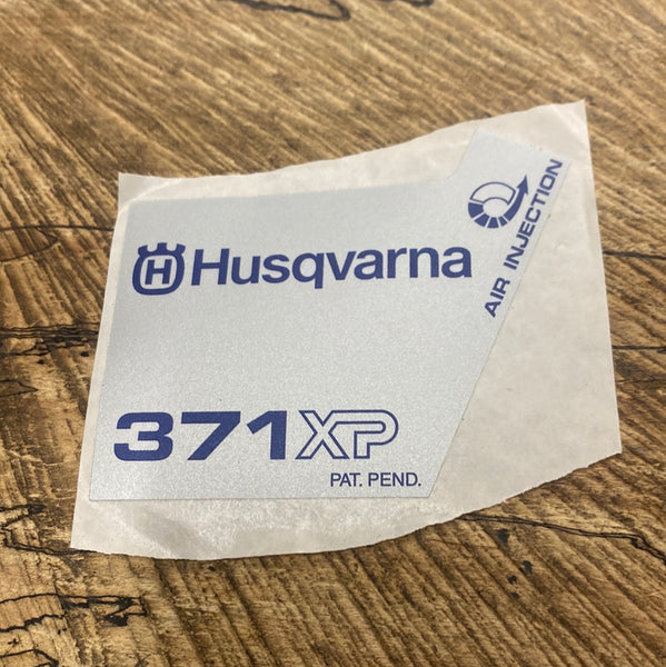 Husqvarna 371xp chainsaw decal new oem 503 70 03-01 (H-7)