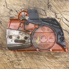husqvarna 340, 345, 350 chainsaw clutch cover with brake #1