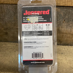 Jonsered 16" chainsaw guide bar low profile 3/8" pitch .050" gauge new 581797602 (upstairs)