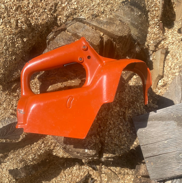 Stihl 08s Chainsaw handle cylinder cover shroud
