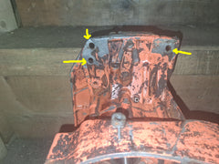 husqvarna 380 cd chainsaw crankcase housing assembly