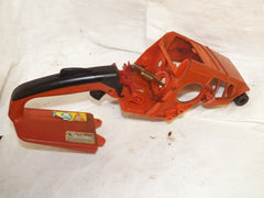 stihl 025 chainsaw rear trigger handle housing (with trigger parts)