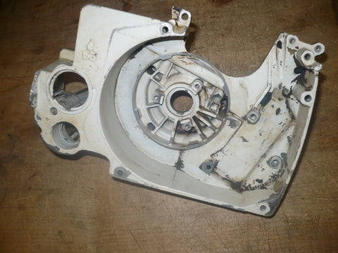 stihl 046 chainsaw crankcase half (left, flywheel side)