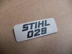 Stihl 029 Chainsaw Model Plate New 1127 967 1505 (st 207)