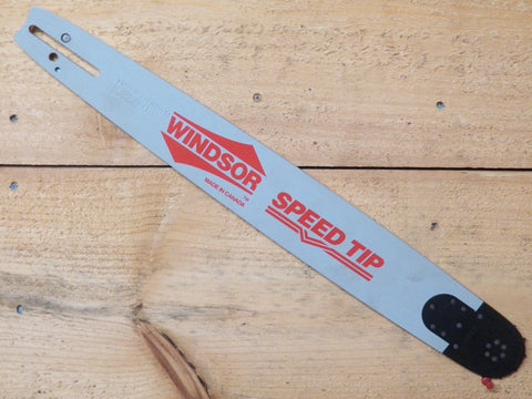 20" Windsor Speed Tip Professional Sprocket Nose Chainsaw Bar .058 3/8"70DL (RDFB)
