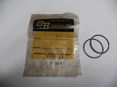 O & R Engines Ring Set A-33-13 NEW