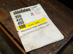 Shindaiwa 500 Owners Instruction Manual