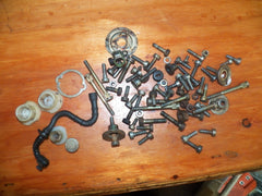 stihl 044 chainsaw lot of assorted hardware and small parts #2