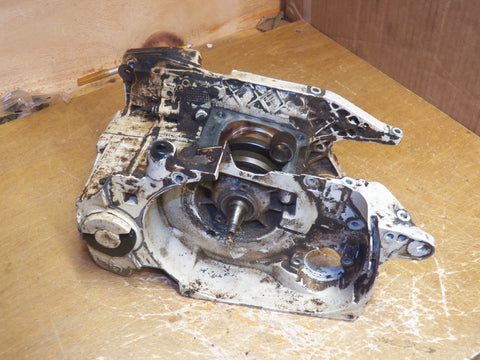 stihl ms441 chainsaw crankcase chassis and crankshaft