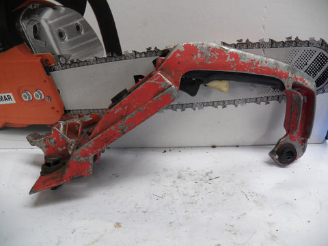 Jonsered 361 AV Chainsaw red rear Trigger Handle