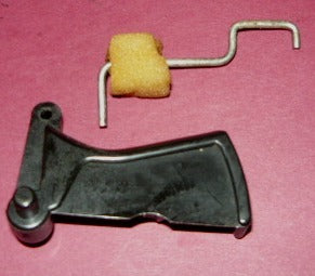 poulan micro xxv chainsaw throttle trigger and link