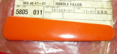 husqvarna 254, 257 + chainsaw trigger handle filler pn 503 40 47-01 new (box H-41)
