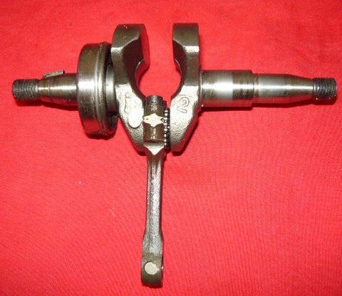 mcculloch pro mac 610 chainsaw crankshaft with connecting rod