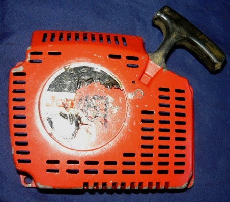 Jonsered 451 E, EV Chainsaw Starter Recoil Cover and Pulley