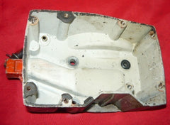 remington super 754 chainsaw fuel tank body with reed plate and studs #2