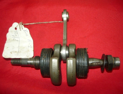 husqvarna 136 chainsaw crankshaft with connecting rod and bearings