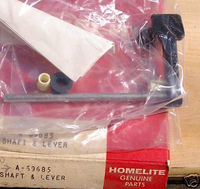 Homelite Chainsaw Shaft & Lever PN A69685 NEW